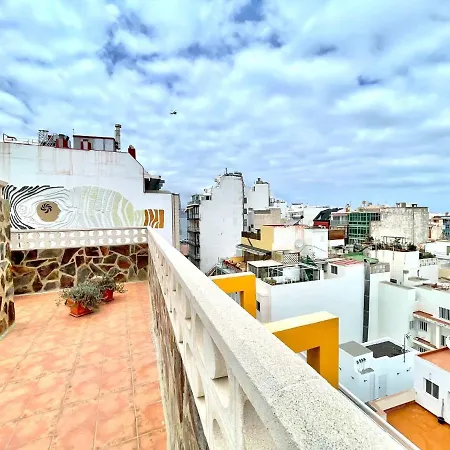 Interior Dbl Studio,wifi,only 50 M, Playa Las Canteras * Λας Πάλμας ντε Γκραν Κανάρια