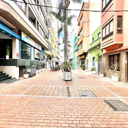Interior Dbl Studio,wifi,only 50 M, Playa Las Canteras Διαμέρισμα Λας Πάλμας ντε Γκραν Κανάρια