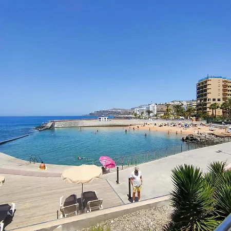 Interior Dbl Studio,wifi,only 50 M, Playa Las Canteras Διαμέρισμα *